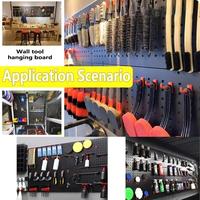 Gambar Rak Bengkel Perkakas Rak Kunci Kunci Bengkel Rak Pegboard Hitam Wall-Mounted Hardware Tool Hanging Board - Hitam dari Georgophole undefined 1 Tokopedia