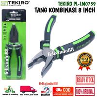 Gambar Tang Kombinasi Tekiro Original 8 inch PL-LM0759 Tang Jepit Besar / Potong Gagang Karet Anti Karat dari felixindo88 undefined 2 Tokopedia