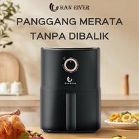 Gambar HAN RIVER AIR FRYER LOW POWER KAPASITAS 3.5L | AIR FRYER HRAF04 - GREEN HRAF04GN dari Khadeeja.shop undefined 2 Tokopedia