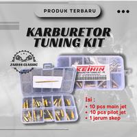 Gambar SPUYER FIZR - KARBURETOR TUNING KIT KEIHIN PE FIZR F1ZR PWK SET JARUM SKEP MAIN JET PILOT JET LENGKAP MURAH BAGUS - FIZR dari ZAIDAN CLASIK undefined 5 Tokopedia