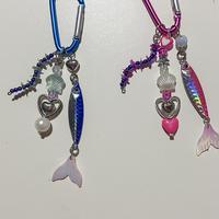 Gambar Bag charm gantungan tas carabiner ikan - Ikan pink dari mecawa.id undefined 1 Tokopedia