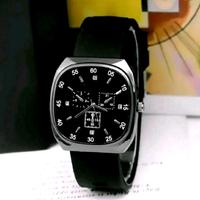 Gambar BISA COD MURAH ,,jam tangan wanita dan pria unisex tali rubber analog mewah tahan air Watches Elegan kecil - Hitam dari PRO WATCH GALLERY undefined 2 Tokopedia