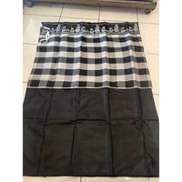 Gambar wastra pelinggih bali/ wastra pelinggih poleng/ saput wastra / saput jero gede /wastra pelinggih bali murah - Poleng, 1m dari Genchima undefined 3 Tokopedia
