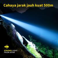 Gambar Philips SFL3241 Senter Super Terang 10 Jam Tahan Lama, Jangkauan 500m, Baterai 6000mAh, Multifungsi  Charger Manual dari Philips Smart AI Store undefined 5 Tokopedia