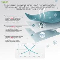 Gambar 【Must Have】Tusen Deepsleep Tencel Ⅰ Selimut Silk 2 Sisi Dingin Dari Tencel Lyocell Lembut Nyaman Di Kulit Menyerap Keringat - Tuq03 dari Burnlab Indonesia Office undefined 3 Tokopedia