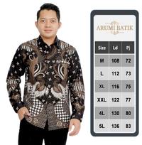 Gambar Seragam Batik Pria Bapak Kemeja Panjang Lapis Furing Premium Karang Taruna Hajatan Panitia Pernikahan Jumbo Big Size M -4L 5L XXXXL dari Renita Storre1 undefined 3 Tokopedia