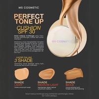 Gambar MS Cosmetic - Perfect Tone Up Cushion SPF 30 Ori,  Concealer Foundation Waterproof Wajah Liquid Mencerahkan Lasting Lightening - Light dari MS GLOW STOCKIST BOJONEGORO undefined 5 Tokopedia
