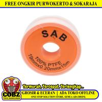 Gambar 15 M / SAB Seal Tape TBA Selotip Isolasi Kran Air Per Pcs dari COBZ Indonesia undefined 1 Tokopedia