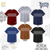 Gambar [TERBARU] PAKAIAN ANAK LAKI LAKI KAOS KURTA LENGAN PENDEK BY KINYCURLY SET SETELAN BAJU MUSLIM LEBARAN 2024 HITAM NAVY MAOON ABU CINAMON BIRU KEMBARAN KAKAK ADIK SARIMBIT COUPLE KELUARGA - Navy, 2 dari GAMIS ANAK SYARI undefined 4 Tokopedia