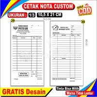 Gambar NOTA BON 3 PLY CETAK pakai nomor DESAIN BISA KITA BANTU dari Yogi Percetakan undefined 3 Tokopedia