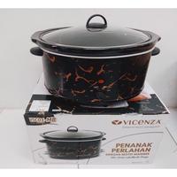 Gambar SLOW COOKER VICENZA VSC01 MB MOTIF BARU MARMER - Kapasitas 6,5 Liter dari hermawan toko emas undefined 4 Tokopedia