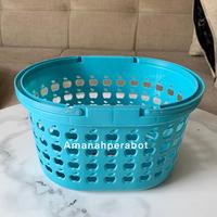 Gambar 3 pcs Keranjang Elvi Plastik Clio Keranjang Sabun Mandi Keranjang Serbaguna Keranjang Bumbu Keranjang Bedak Keranjang Snack - Pink, 3 Pcs dari Amanahperabot2 undefined 5 Tokopedia