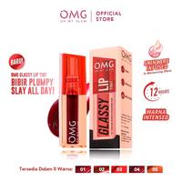 Gambar OMG Oh My Glam Glassy Lip Tint Plumpy Tahan  Lama - 01 dari bilqis.store18 undefined 1 Tokopedia