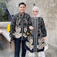 Gambar Tunik batik wanita moderen model bolero pengan panjang tunik terbaru trendi - Tehana hitam, M dari Raja Batik Pekalongan undefined 1 Tokopedia