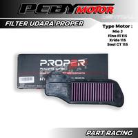 Gambar Filter Udara Mio J Soul GT 115 Fino Fi 115 Xride 115 ORIGINAL PROPER RACING LINE dari Peby Motor Central undefined 1 Tokopedia