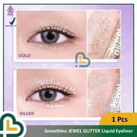 Gambar SOMETHINC MAKEUP Jewel Glitter Liquid Multipurpose Glitter Eye Makeup - Multipurpose Gold dari Bennett Lee_NEW undefined 4 Tokopedia
