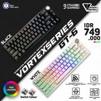 Gambar Vortex GT6 / GT 6 / GT-6 Vortexseries Mechanical Gaming Keyboard Key - WHITE CASE, BLUE SW dari FRAG GAMING STORE undefined 1 Tokopedia