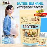 Gambar Cemilan Ibu Hamil Trimester 1, 2 & 3 Makanan Bumil Sehat - Savior Snack Protein+ Alternatif Baik Untuk Asupan Protein Harian - Original dari Stay Snackin undefined 1 Tokopedia