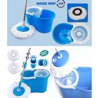 Gambar Vanstar with roda Magic Super mop spin mob pel putar 2 pcs set alat dari Broken Clouds 2 undefined 3 Tokopedia