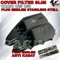 Gambar PENUTUP COVER FILTER VARIO 125 150 OLD NEW LAMA BARU VARTECH BOX PELINDUNG SLIM SARINGAN UDARA Motorcycle - PLUS HRC dari RACING GARAGE_NEW undefined 5 Tokopedia