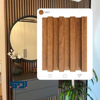 Gambar Wall panel WPC 1.45 M x 16 CM Wood panel PVC Berbagai Macam Motif  High Quality Premium Aesthetic - SD-01 dari Sunny Dekorasi Indonesia undefined 4 Tokopedia