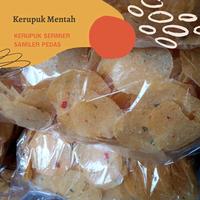 Gambar ( 1 KG ) KERUPUK SERMIER PEDAS MENTAH / KRUPUK SAMILER PEDAS RENYAH GURIH dari KERUPUK.KU undefined 1 Tokopedia