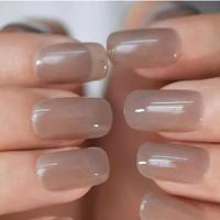 Gambar Kuku Palsu Tempel Acrylic Fake Nails Square Style 24 PCS dari GROSIR KAOSKAKI TERRBARRRRU undefined 1 Tokopedia