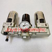 Gambar Regulator Pneumatic SMC AC40-04-G (1/2") / AC40-06-G (3/4") AUTO DRAIN / MANUAL - AC40-04-G (1/2") dari JAYA HYDROMATIC undefined 2 Tokopedia