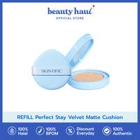 Gambar SKINTIFIC Refill Perfect Stay Velvet Matte Cushion - Cushion Matte Finish dengan Coverage Natural dan Makeup Tahan Lama, Cushion untuk Kulit Berminyak - #02 Ivory dari BeautyHaul_NEW undefined 1 Tokopedia
