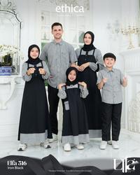 Gambar SARIMBIT TERBARU LEBARAN 2025 IRON BLACK - GAMIS IBU L dari Ethica Store Jember_NEW undefined 1 Tokopedia