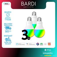 Gambar [3 PCS] BARDI Smart LED Light Bulb RGB+ WW 12W Wifi Wireless IoT Home dari BARDI Smart Home undefined 1 Tokopedia