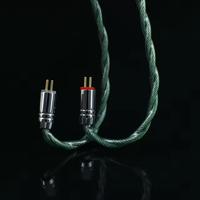 Gambar XINHS Summer Elves 7N Single Crystal Copper Earphone Kabel IEM Upgrade Cable IVIPQ - 3.5mm dari Kuping Sensi undefined 3 Tokopedia