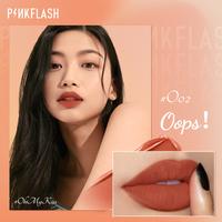 Gambar [Official]PINKFLASH #Ohmykiss Matte Liquid Lipstik Lip Tint Lembut Tahan Lama Pelembab Pigmentasi Tinggi Lipstick 21 colors PFL01 cranberry orange Gloss Bibir Waterproof Lasting - L01-N01 dari PINKFLASH STORE undefined 5 Tokopedia