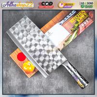 Gambar Pisau Dapur Chinese Chef Knife Diamond Stainless Steel Pisau Dapur Potong Cincang - DM 1101 dari arthashop22 undefined 3 Tokopedia