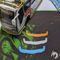 Gambar WINGLET anti gasrukkkk...UNTUK miniatur bus plastik Transjakarta. - winglet Orange dari Stasiun bus undefined 5 Tokopedia