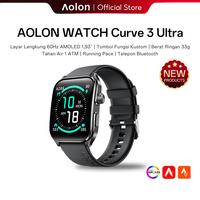 Gambar 【Amoled】Aolon Curve 3 Ultra Jam Tangan Smartwatch 45mm Layar AMOLED 60Hz Tombol Kustom Telepon Bluetooth Pemantauan Tidur Tahan-Air-1ATM-Olahraga Diskon 50% Cicilan 0% Tenor 3 Bulan dari Aolon undefined 1 Tokopedia
