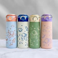 Gambar Nexxio Botol Minum Karakter 350 ml Tumbler Stainless / Termos botol air panas dan dingin stainless steel SUS 304 - TS14-BIRUOREN-350ML dari NexXio undefined 4 Tokopedia