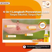 Gambar BETADINE SOLUTION Obat Luka Antiseptik 15ml dari Betadine Shop undefined 5 Tokopedia