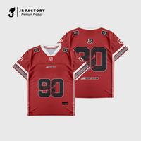 Gambar JR FACTORY Baju Jersey Dewasa Unisex Streetwear Oversize Number Dryfit Brazil Retro Vintage Hockey Boxy Fit Olahraga Pakaian dengan Desain Full Printing Sublim - JR 11, M UNTUK BB 40KG-55KG dari KIDS JR FACTORY undefined 3 Tokopedia