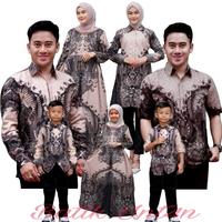 Gambar Gamis Couple Keluarga  | Set Gamis Kemeja Batik Terbaru Lebaran 2025 Baju Wanita Pasangan Sarimbit Setelan Ibu Atasan Dewasa Muslim Remaja Dress Kondangan Panjang - KMJ AYAH ALEXANDER, M dari BATIK INT4N_NEW undefined 1 Tokopedia