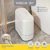 Gambar Vusign Pressing Type Trash Can/ Tempat Sampah Dapur Toilet Ramping Anti Bau VS112X - VS1125-WH dari vusignhome undefined 1 Tokopedia