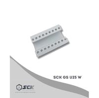 Gambar Tali Air / U Channel / Groove Joint SCK GS U25 White (putih) UPVC - 10 pcs dari HONGKONG CORNER BEAD undefined 2 Tokopedia