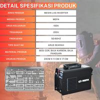 Gambar Mesin Las MMA 200 Listrik Trafo Las Welding Inverter Las Las Listrik Welding Machine Mesin Las dari MEPA STORE undefined 3 Tokopedia