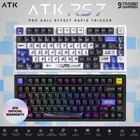 Gambar ATK RS7 Pro eSports Hall Effect Rapid Trigger Gaming Keyboard 75% CNC Aluminum Gateron Jade Switch 8K Hz RG - HITAM dari FRAG GAMING STORE undefined 1 Tokopedia