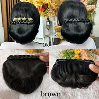 Gambar Sanggul kepang/sanggul/sanggul modern - Hitam dari Mesarishop9 undefined 3 Tokopedia