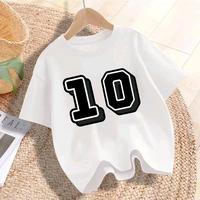 Gambar kaos anak angka 10 Anak Cowok&Cewek - Kaos Anak Laki-Laki&Perempuan  Fashion Motif Baju - Pink, XL UMUR 8-10THN dari jenny shop89 undefined 2 Tokopedia