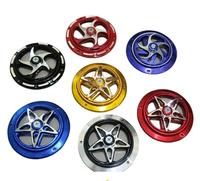 Gambar TUTUP KIPAS MOTOR SPINNER BAHAN ALUMINIUM GRATIS BAUT MATIC UNIVERSAL - HITAM dari fatsaestore undefined 3 Tokopedia