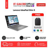 Gambar Laptop Lenovo IdeaPad Slim 5 14AKP10 | 83HX004CID - 83HX004DID | AMD Ryzen AI 5-340 | RAM 24GB | SSD 512GB | Windows 11 Home + Microsoft Office Home 2024 - Cosmic Blue dari IT Galeri Poins Square undefined 1 Tokopedia