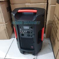 Gambar SPEAKER AKTIF PORTABLE BLACKSPIDER 8in BN-08 SPEAKER BLUETOOTH BN08 8inch dari Sons Market undefined 4 Tokopedia
