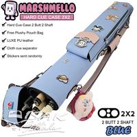 Gambar Mashmello Hard Cue Case 2B2S - Blue Billiard Tas Stik Biliar 2x2 dari ISAK Billiard Sports Co. undefined 5 Tokopedia